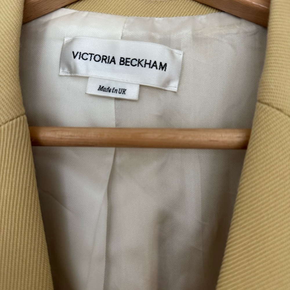 Victoria Beckham Camel Blazer - Picture 3 of 8